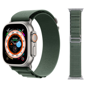 RYB Alpine Loop for Apple Watch Ultra, Alpineloop Woven Nylon Fabric Strap Band for Apple Watch Ultra SE 40mm 44mm 45mm