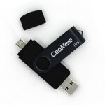 Ceamere CMC5 XC OTG USB Flash Drive 128GB 64GB 32GB 16GB 8GB 4GB 2GB Pen Drive Smartphone Pendrive OTG 2.0 USB Flash Dri